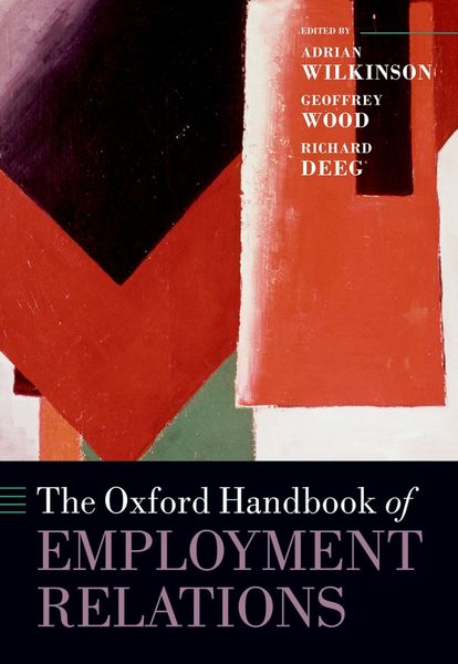 Produktbild: The Oxford Handbook of Employment Relations