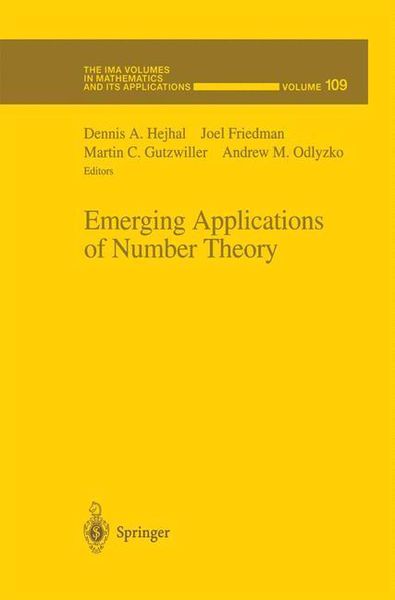 Produktbild: Emerging Applications of Number Theory