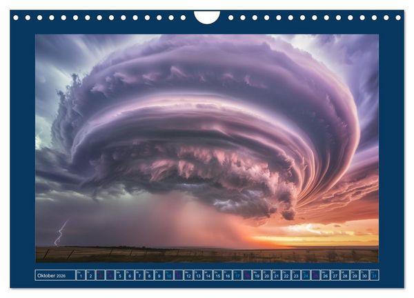 Produktbild: Im Bann der Naturgewalten (Wandkalender 2026 DIN A4 quer), CALVENDO Monatskalender