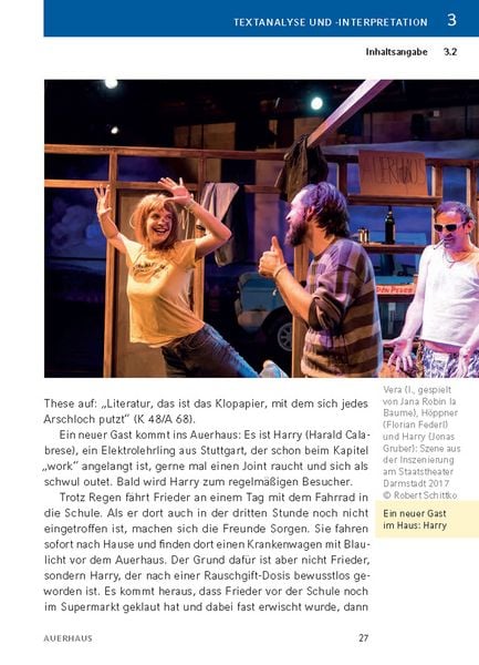 Produktbild: Auerhaus von Bov Bjerg - Textanalyse und Interpretation
