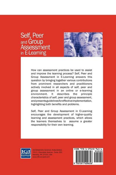 Produktbild: Self, Peer and Group Assessment in E-Learning