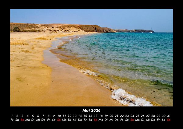 Produktbild: Str&auml;nde der Welt 2026 Fotokalender DIN A3