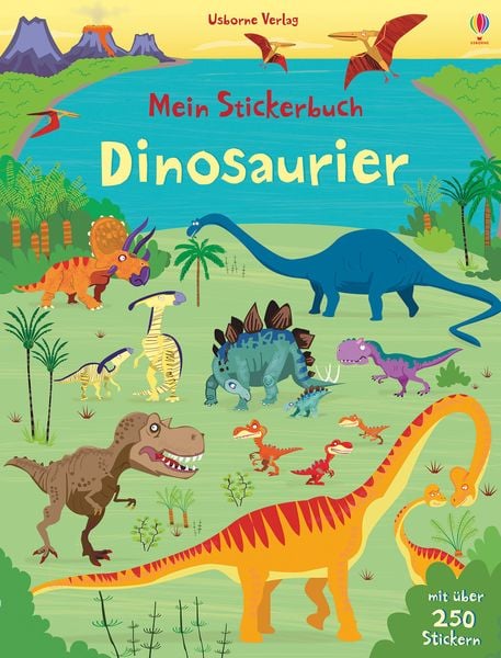 Mein Stickerbuch: Dinosaurier