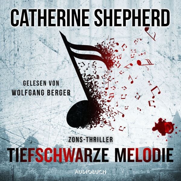 Tiefschwarze Melodie (Zons-Thriller 5) - Catherine Shepherd, Audio, 9783958626126