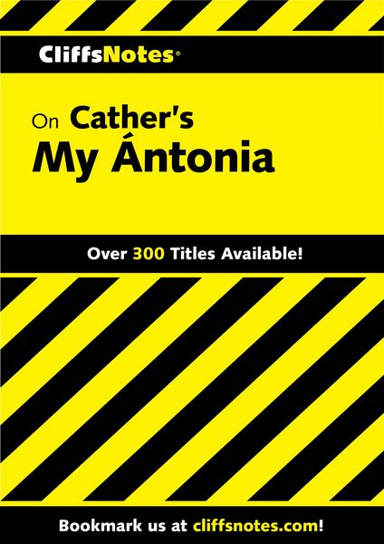 Produktbild: CliffsNotes on Cather's My Antonia