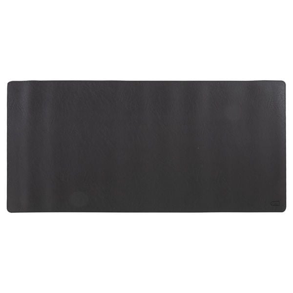 Produktbild: Idena Schreibtischunterlage PU doppelseitig schwarz/grau 80x40cm