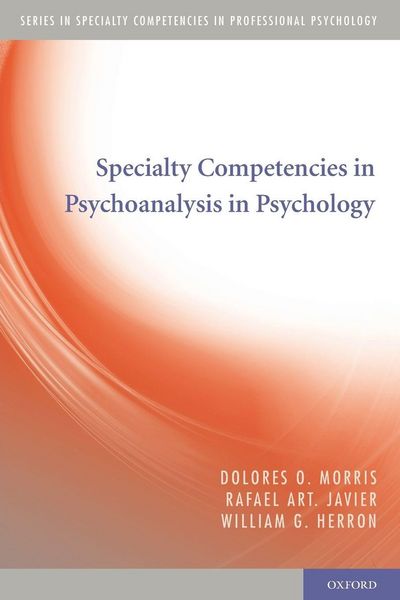 Produktbild: Specialty Competencies in Psychoanalysis in Psychology