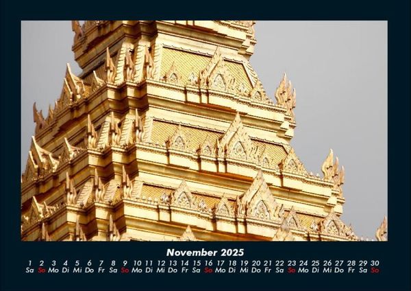 Produktbild: Tempel 2025 Fotokalender DIN A4