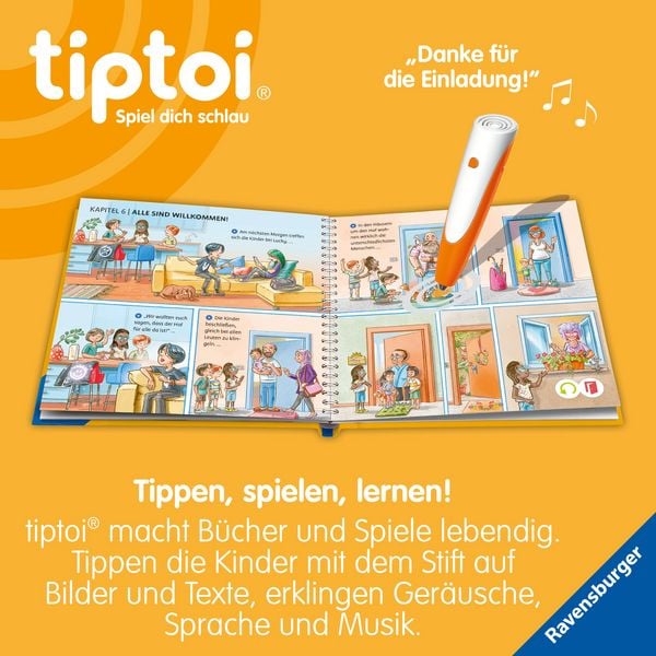 Tiptoi® Bildergeschichten über den Umgang mit Gefühlen - Amélie Amie und die Sache mit der Vielfalt