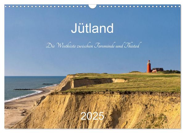 Jütland. Die Westküste zwischen Torsminde und Thisted (Wandkalender 2025 DIN A3 quer), CALVENDO Monatskalender