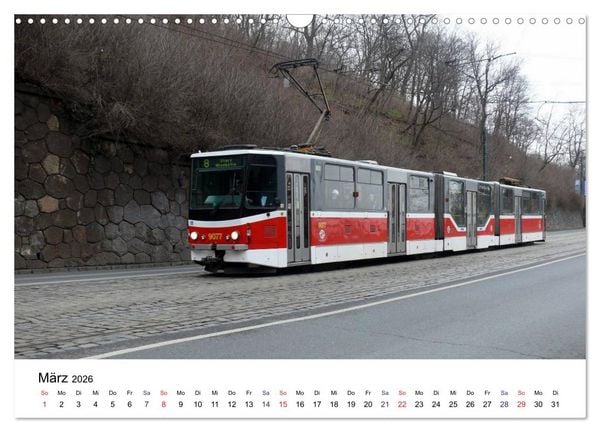 Produktbild: Stra&szlig;enbahnen in Europa (Wandkalender 2026 DIN A3 quer), CALVENDO Monatskalender