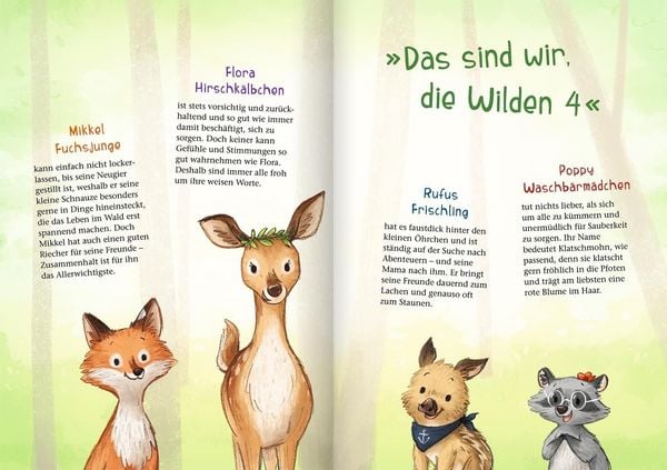 Produktbild: Die wilden Waldhelden. Kuscheltier vermisst!