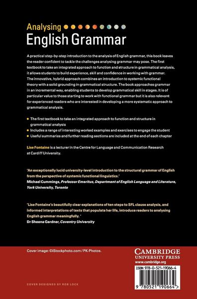Produktbild: Analysing English Grammar