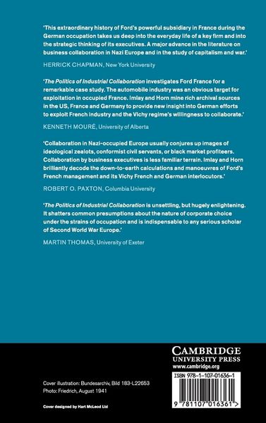 Produktbild: The Politics of Industrial Collaboration during World War II