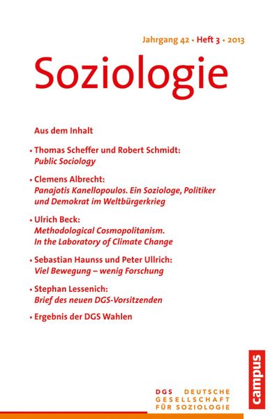 Produktbild: Soziologie 3.2013