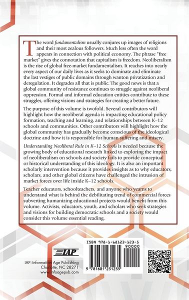 Produktbild: Understanding Neoliberal Rule in K-12 Schools