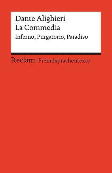 Produktbild: La Commedia. Inferno &ndash; Purgatorio &ndash; Paradiso