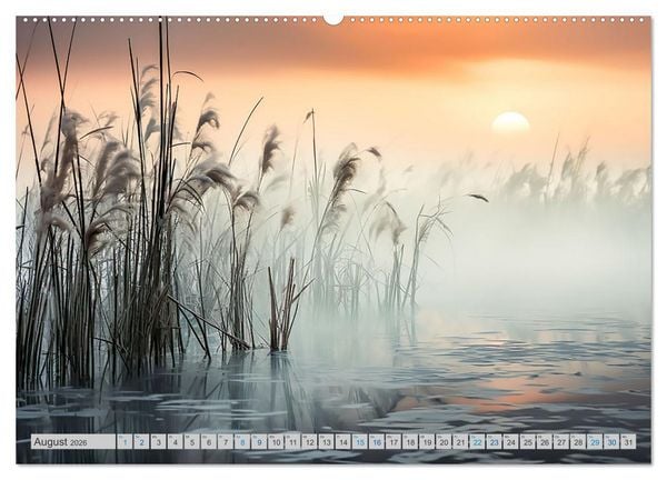Produktbild: Magische Nebelmomente (Wandkalender 2026 DIN A2 quer), CALVENDO Monatskalender