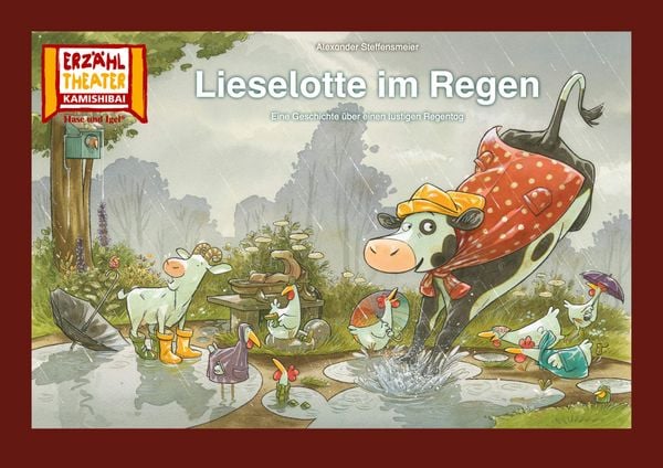 Produktbild: Lieselotte im Regen / Kamishibai Bildkarten