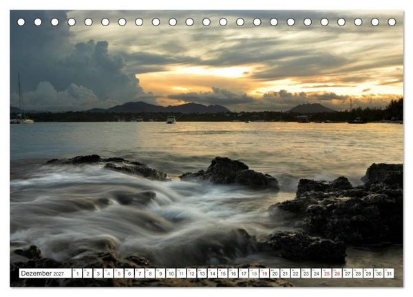 Produktbild: Mauritius (Tischkalender 2027 DIN A5 quer), CALVENDO Monatskalender