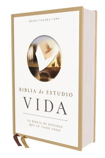 Produktbild: Rvr60, Biblia de Estudio Vida, Tapa Dura, Interior a Color, Comfort Print
