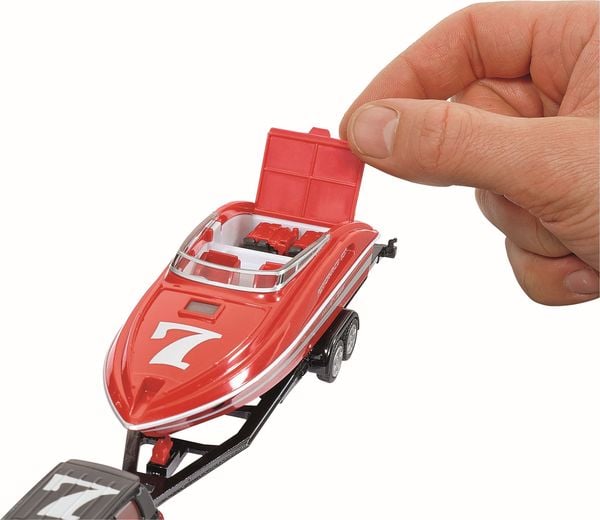 Siku 2543 PKW mit Motorboot