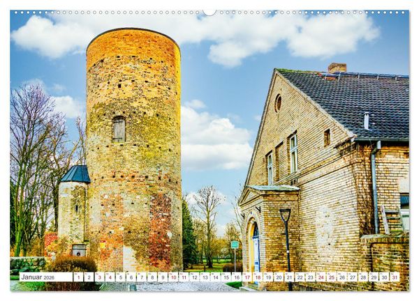 Produktbild: Hansestadt Anklam. Das Tor zur Insel Usedom (Wandkalender 2026 DIN A2 quer), CALVENDO Monatskalender