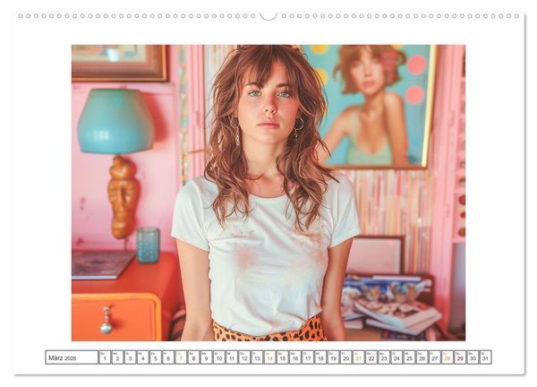 Produktbild: Ein Hauch von Nostalgie (Wandkalender 2026 DIN A2 quer), CALVENDO Monatskalender