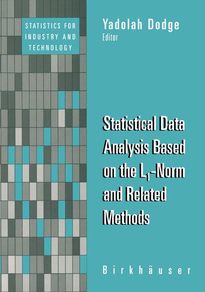 Produktbild: Statistical Data Analysis Based on the L1-Norm and Related Methods
