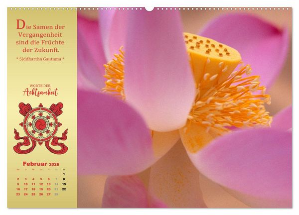 Produktbild: Wege der Achtsamkeit - In der Ruhe liegt die Kraft (hochwertiger Premium Wandkalender 2026 DIN A2 quer), Kunstdruck in Hochglanz
