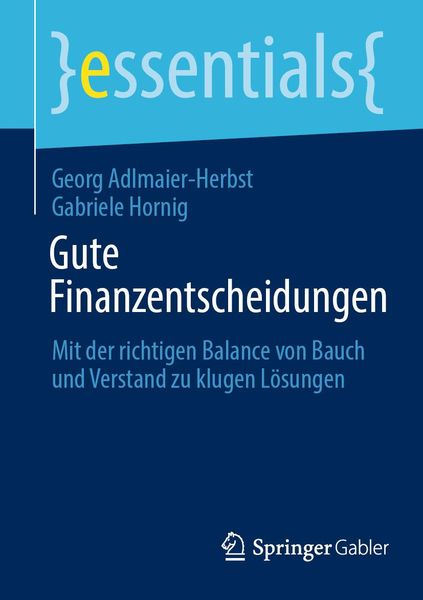 Produktbild: Gute Finanzentscheidungen