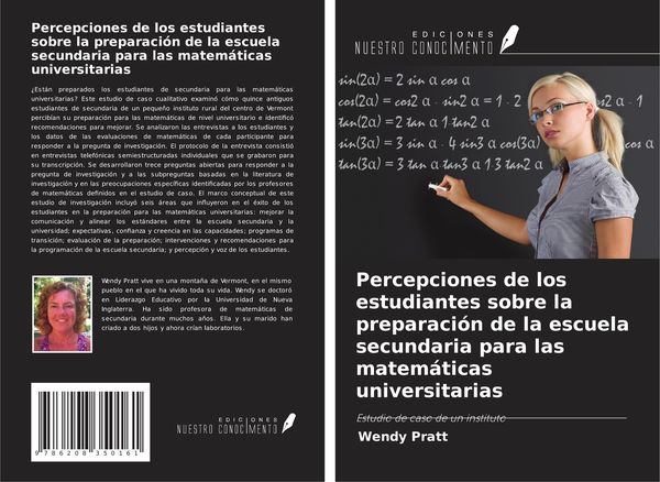 Produktbild: Percepciones de los estudiantes sobre la preparaci&oacute;n de la escuela secundaria para las matem&aacute;ticas universitarias