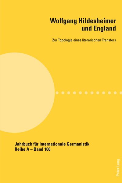 Produktbild: Wolfgang Hildesheimer und England