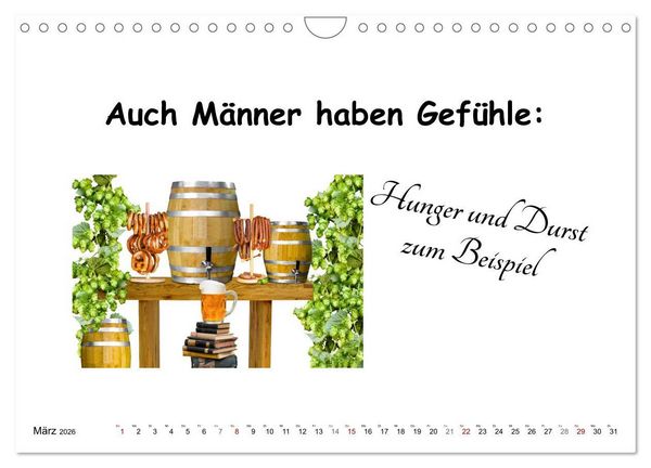 Produktbild: Was Frauen &uuml;ber M&auml;nner denken (Wandkalender 2026 DIN A4 quer), CALVENDO Monatskalender