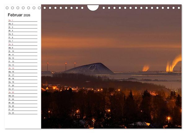 Produktbild: Schachtanlagen in Mansfeld S&uuml;dharz (Wandkalender 2026 DIN A4 quer), CALVENDO Monatskalender