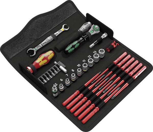 Produktbild: Wera KK W 1 05135926001 Werkzeugset Heimwerker in Tasche 35teilig