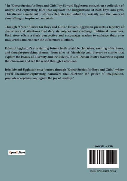 Produktbild: Queer Stories For Boys and Girls