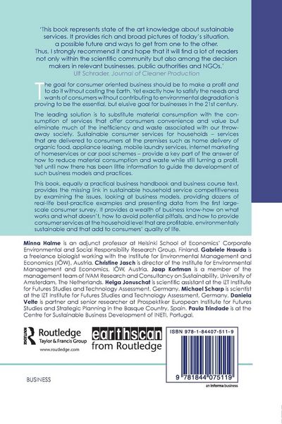Produktbild: Sustainable Consumer Services