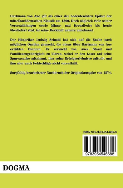 Produktbild: Des Minnes&auml;ngers Hartmann von Aue Stand, Heimat und Geschlecht