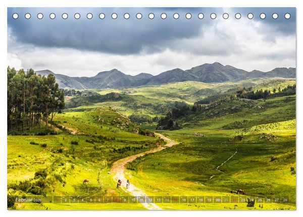 Produktbild: Peru und Bolivien - Traumlandschaften (Tischkalender 2026 DIN A5 quer), CALVENDO Monatskalender