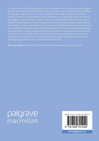 Produktbild: Men, Masculinity and Contemporary Dating