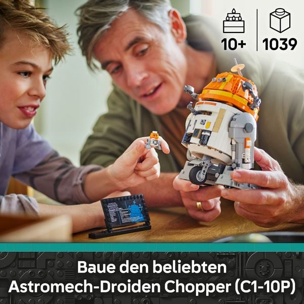 Produktbild: LEGO Star Wars 75416 Ahsoka Astromech-Droide Chopper (C1-10P) Figur