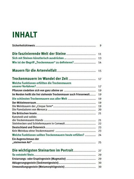 Produktbild: Trockenmauern