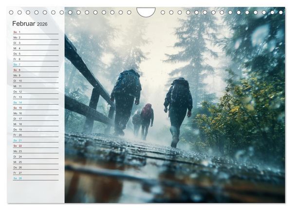 Produktbild: Freiheit sp&uuml;ren (Wandkalender 2026 DIN A4 quer), CALVENDO Monatskalender