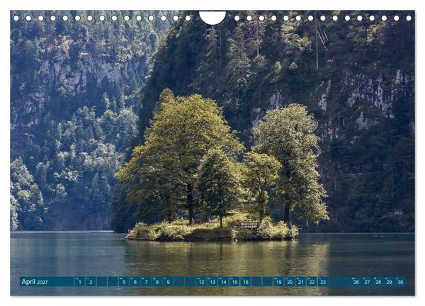 Produktbild: Bayern - Sehensw&uuml;rdigkeiten vom Allg&auml;u bis zum K&ouml;nigssee (Wandkalender 2027 DIN A4 quer), CALVENDO Monatskalender