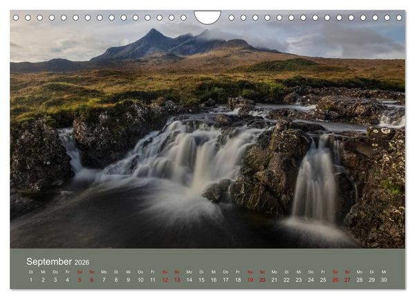 Produktbild: Isle of Skye, die raue schottische Sch&ouml;nheit (Wandkalender 2026 DIN A4 quer), CALVENDO Monatskalender