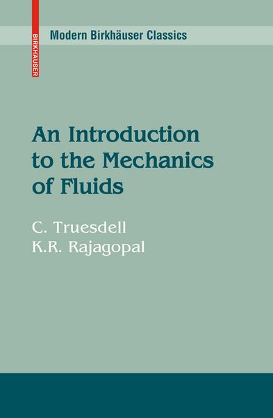 Produktbild: An Introduction to the Mechanics of Fluids