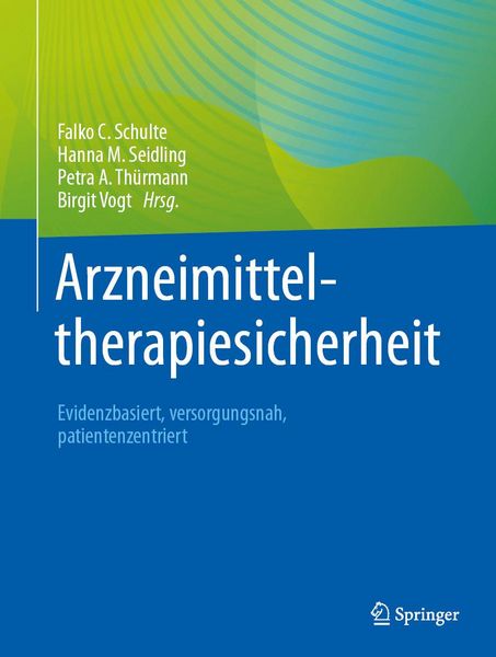 Produktbild: Arzneimitteltherapiesicherheit