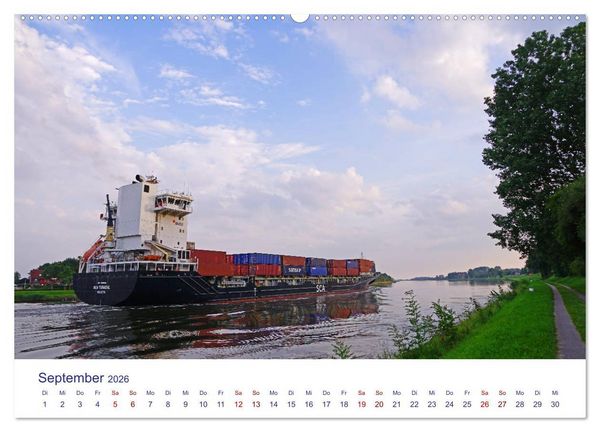 Produktbild: Radtouren ab Eckernf&ouml;rde (hochwertiger Premium Wandkalender 2026 DIN A2 quer), Kunstdruck in Hochglanz