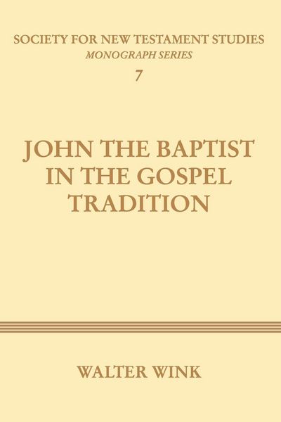 Produktbild: John The Baptist in the Gospel Tradition